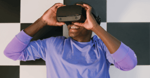 what does the pass-through functionality of a virtual reality headset do featured image